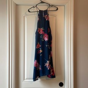 Navy floral shift dress by magnolia